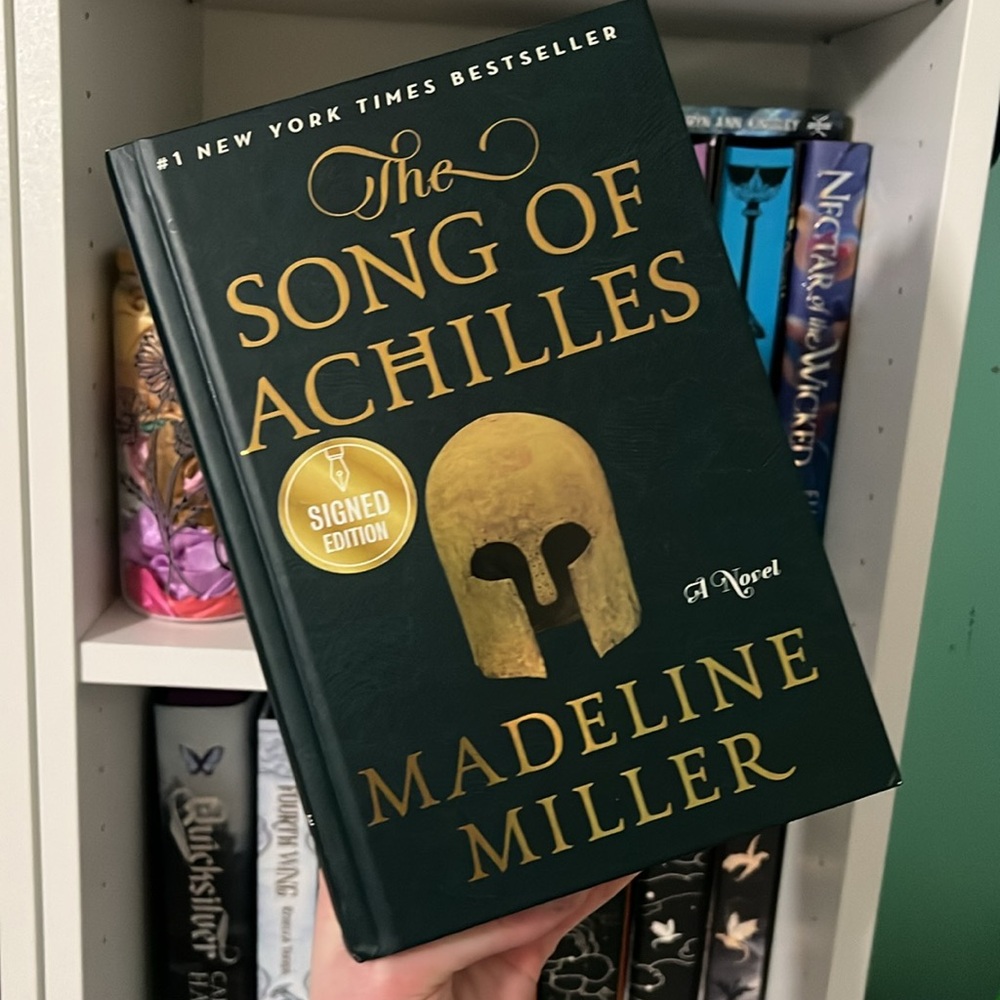 Song of Achilles Signed Barnes & Noble Sprayed Edges